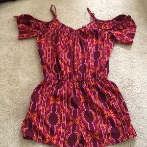 Romper off the Shoulder